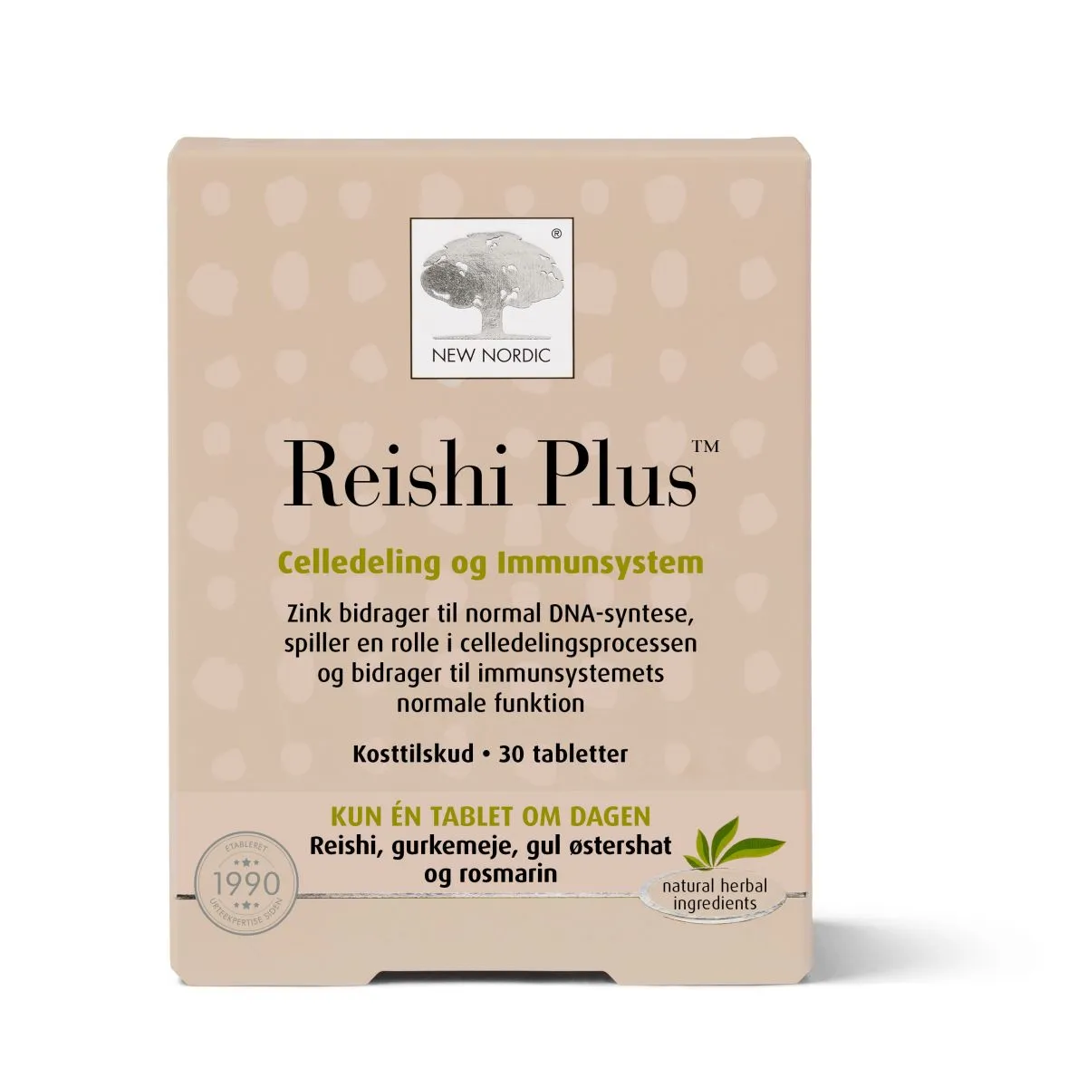 NEW NORDIC REISHI PLUS N30 - Product Image