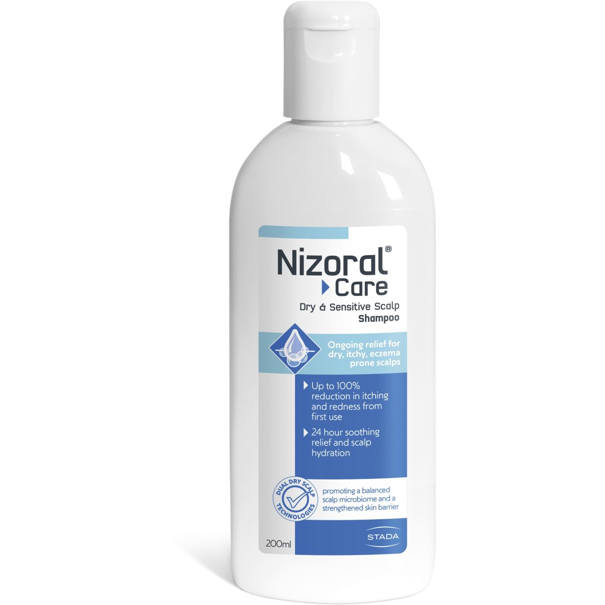 NIZORAL CARE SHAMPOON KUIVALE JA TUNDLIKULE PEANAHALE 200ML - Product Image