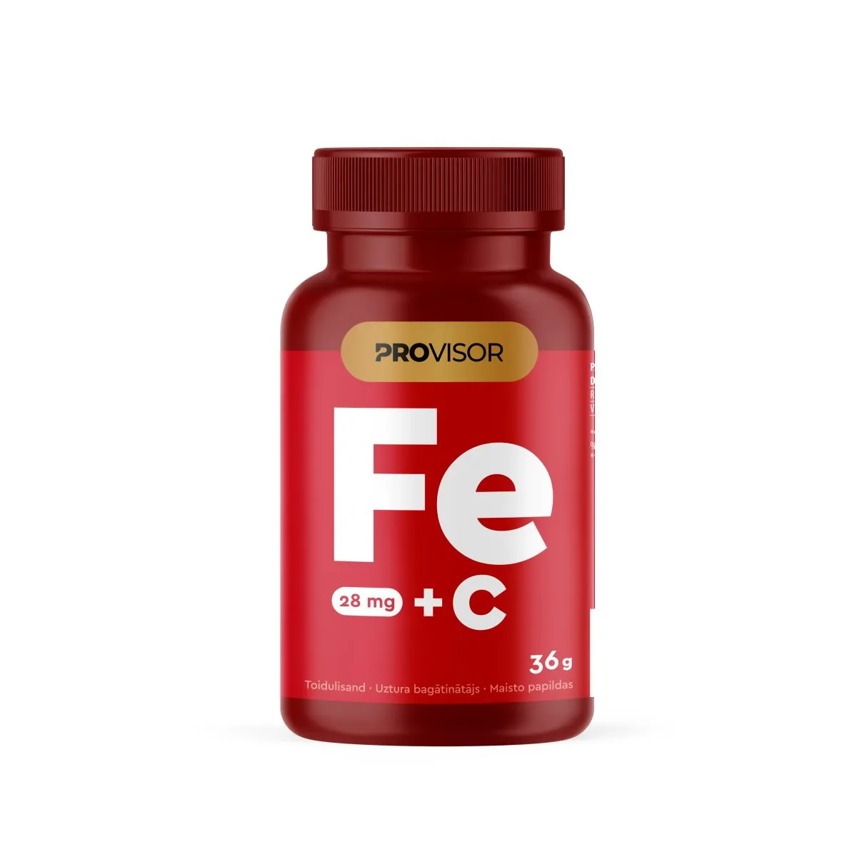 PROVISOR RAUD 28 MG + VITAMIN C KAPSLID N60 - Product Image