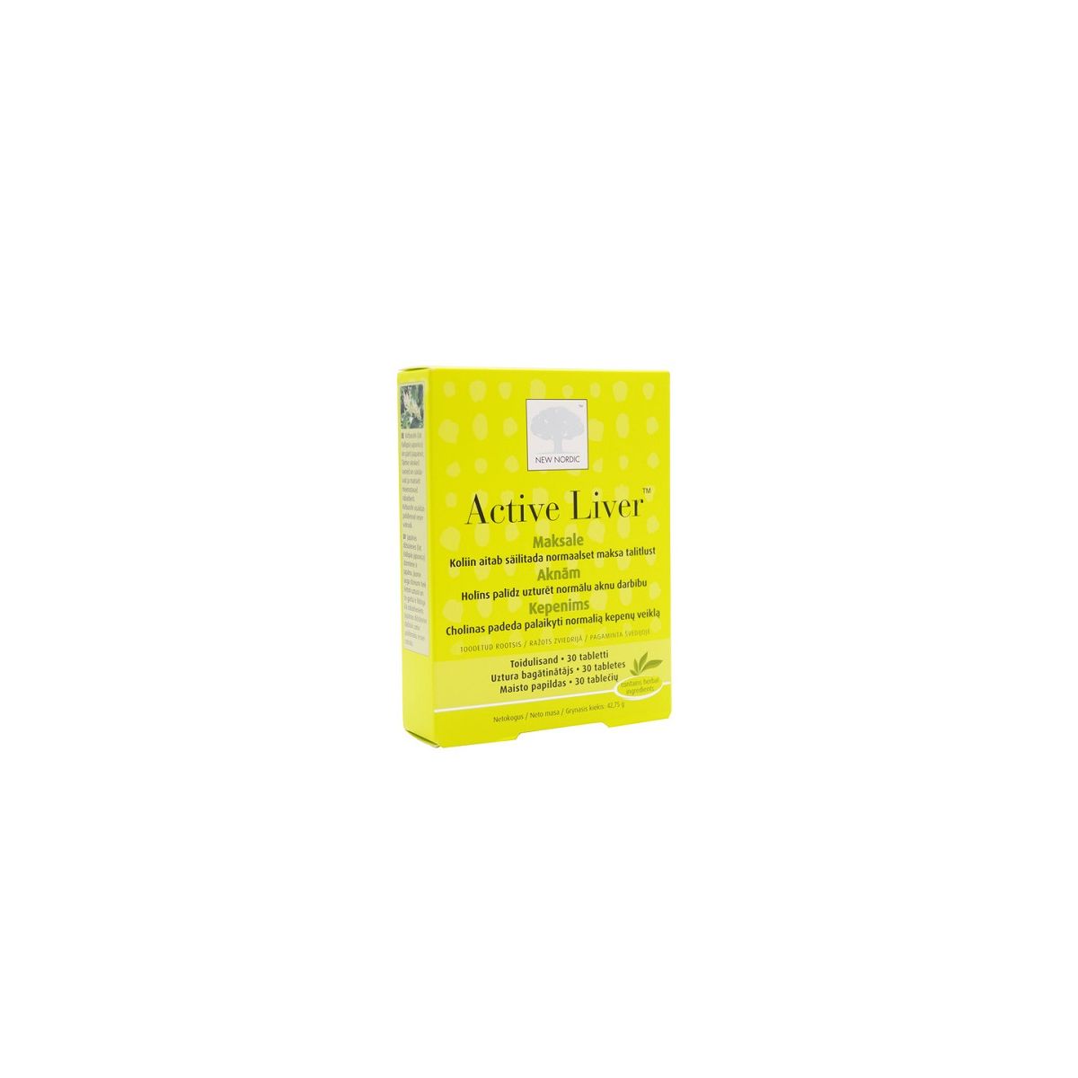 NEW NORDIC ACTIVE LIVER TBL N30 - Product Image