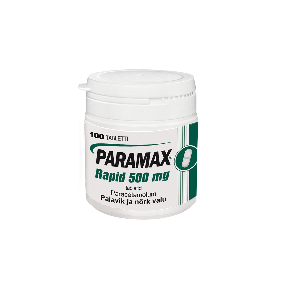 PARAMAX RAPID TBL 500MG N100 (PURGIS) - Product Image