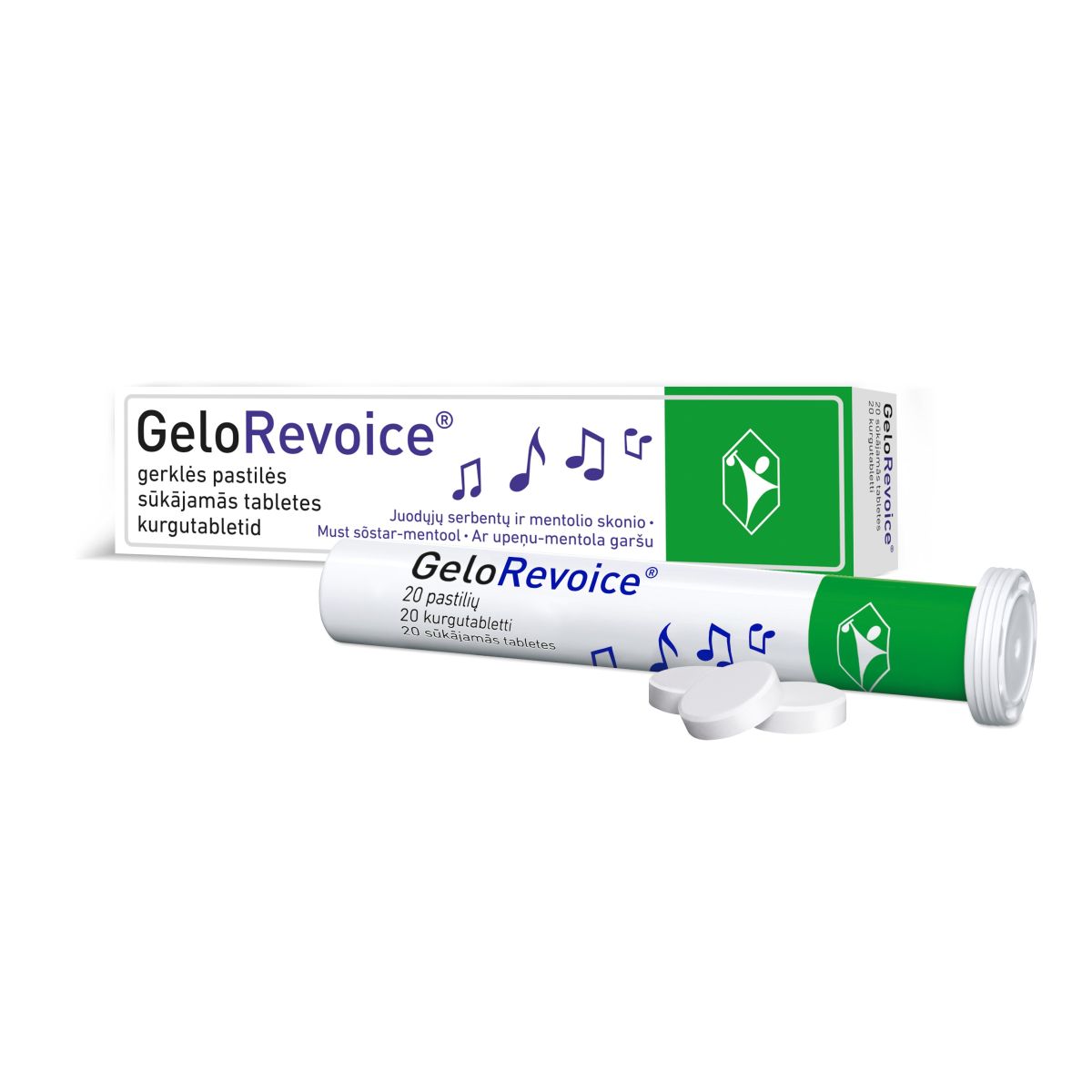 GELOREVOICE TBL N20 MUSTSÕSTAR - Product Image
