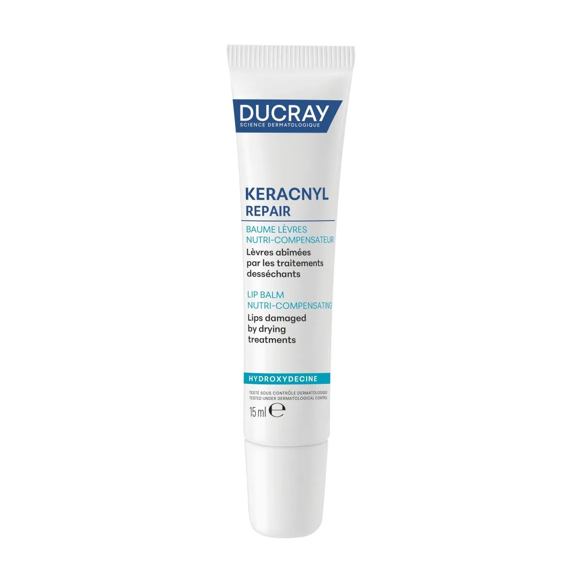 DUCRAY KERACNYL HUULEPALSAM TOITEV 15ML - Product Image