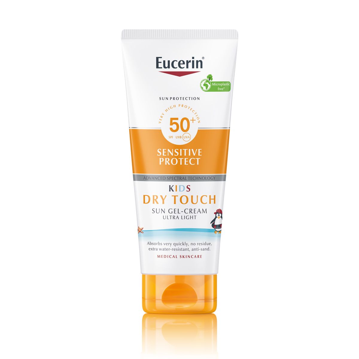 EUCERIN SUN PÄIKESEKAITSE GEEL-KREEM LASTELE SPF50+ 200ML - Product Image 1