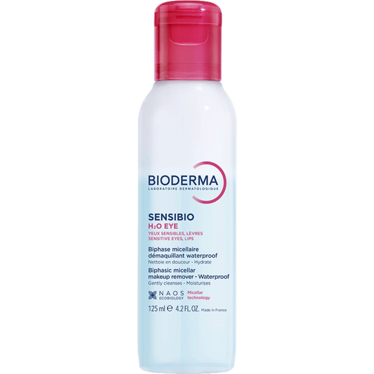 BIODERMA SENSIBIO H2O SILMAMEIGIEEMALDAJA 125ML - Product Image