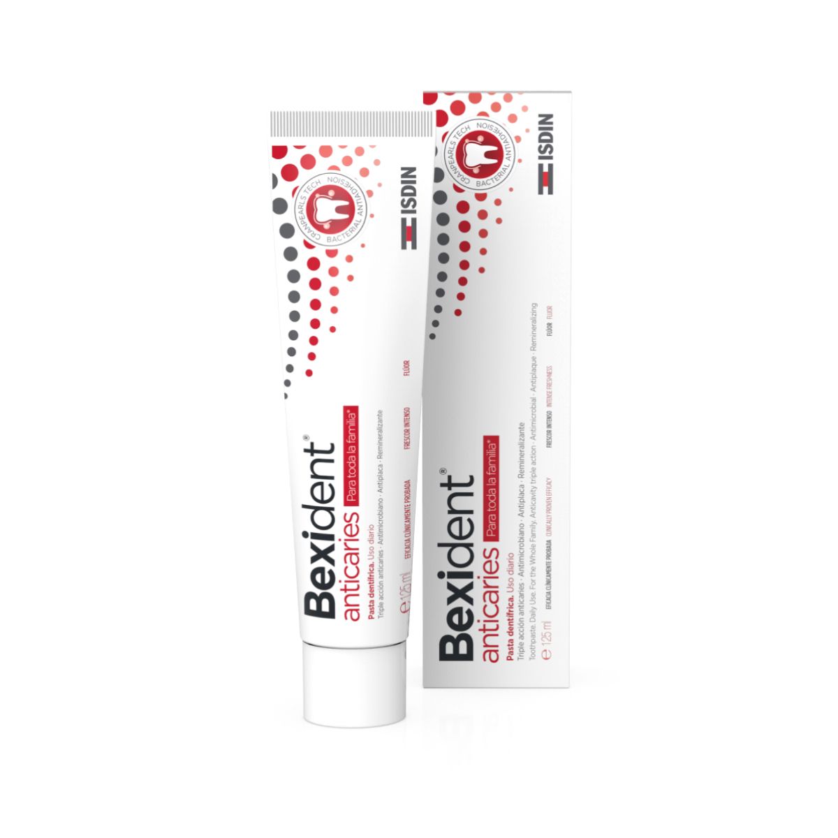 ISDIN BEXIDENT HAMBAPASTA ANTICARIES 125ML - Product Image