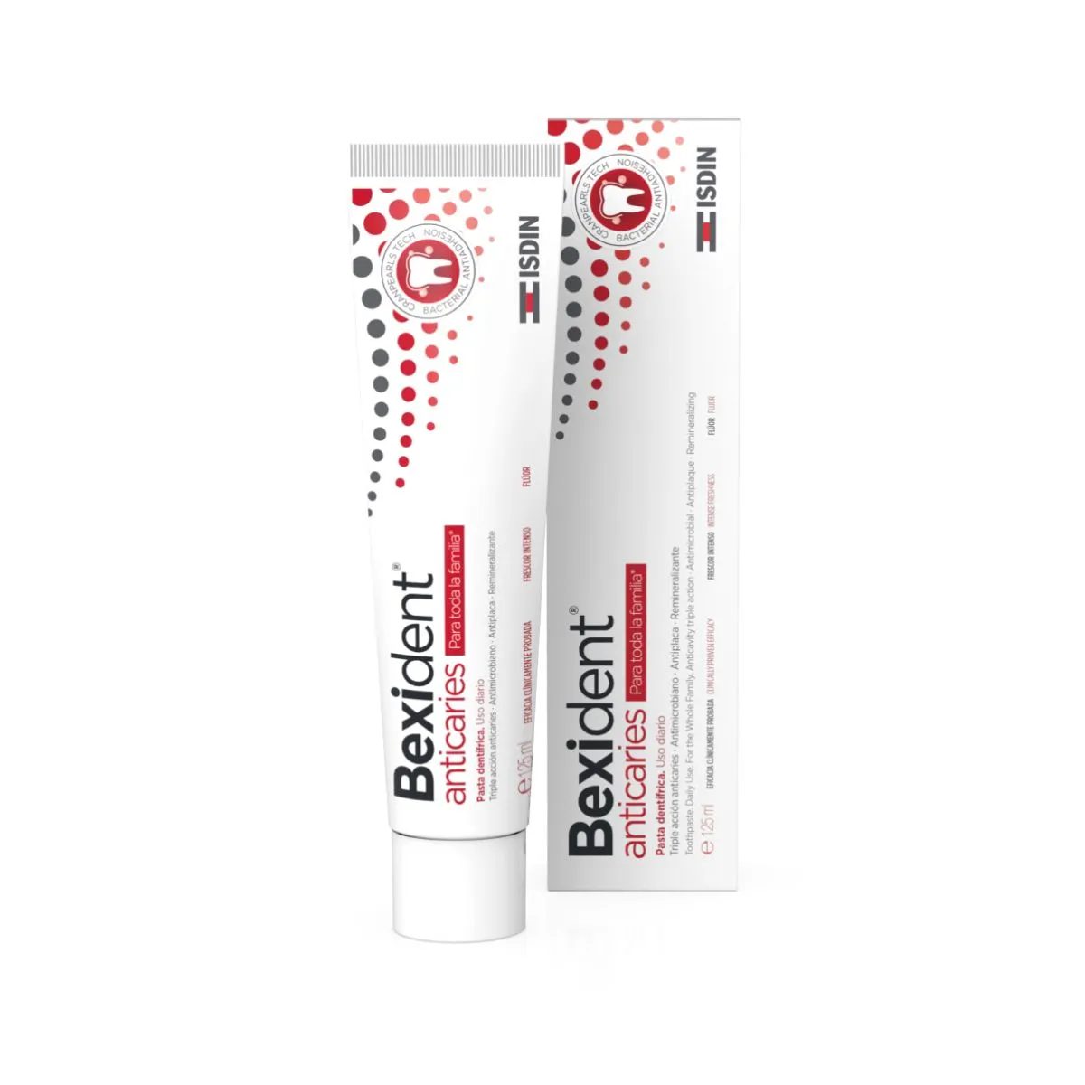 ISDIN BEXIDENT HAMBAPASTA ANTICARIES 125ML - Product Image