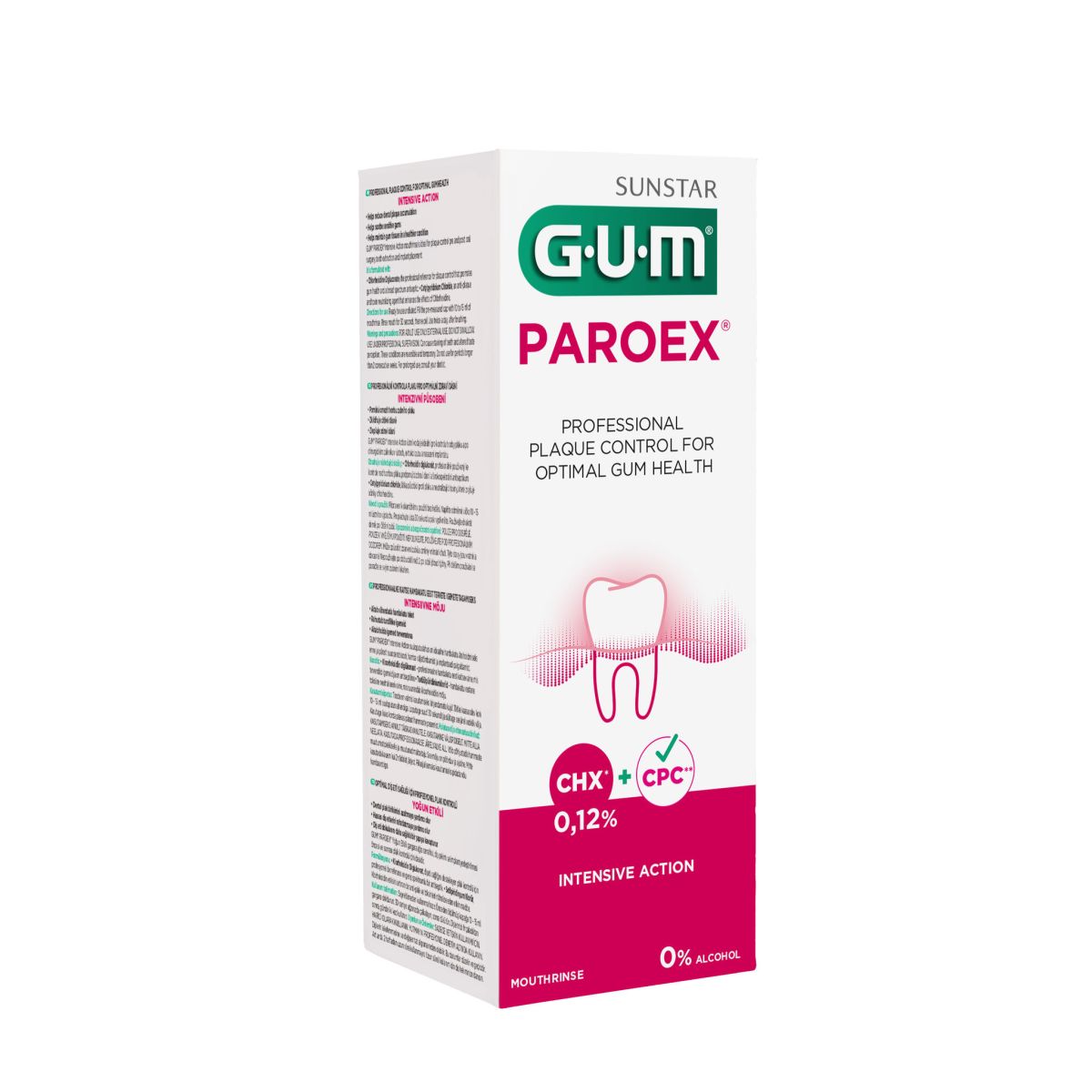 GUM SUUVESI PAROEX 0,12% KLOORHEKSIDIINIGA 300ML - Product Image