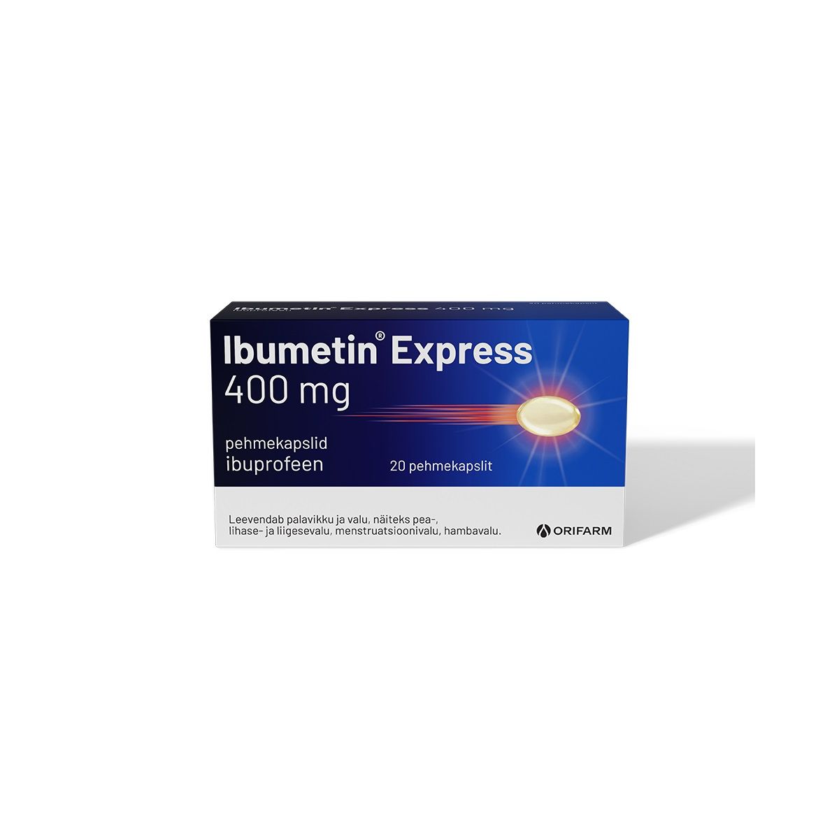 IBUMETIN EXPRESS PEHMEKAPSEL 400MG N20 - Product Image