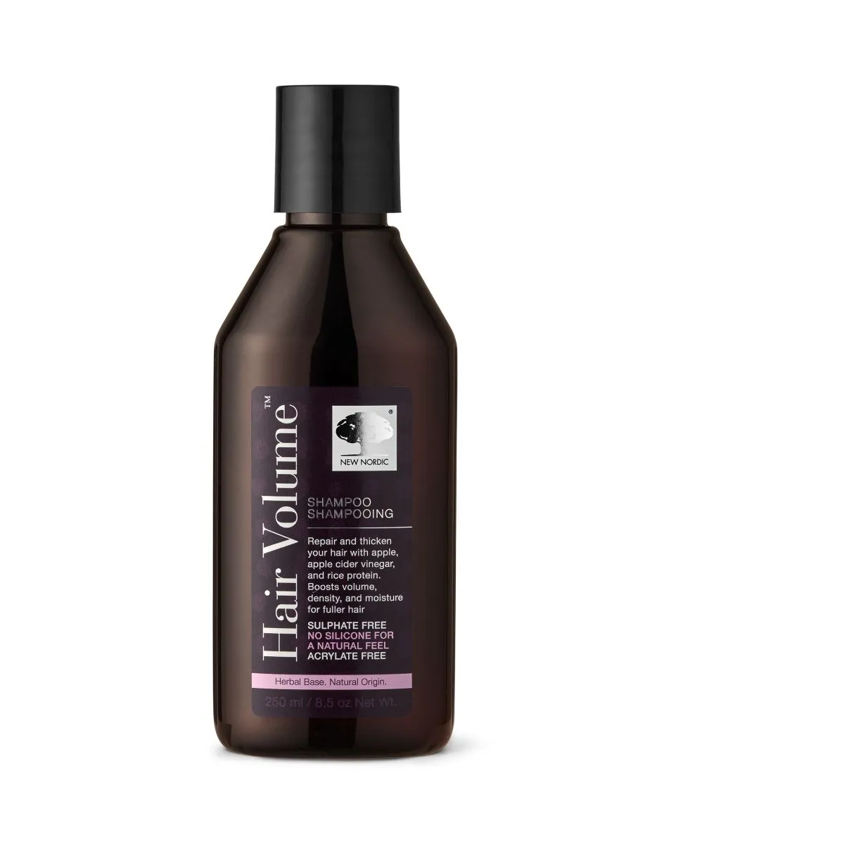 NEW NORDIC HAIR VOLUME SHAMPOON VOLÜÜMI ANDEV 250ML - Product Image