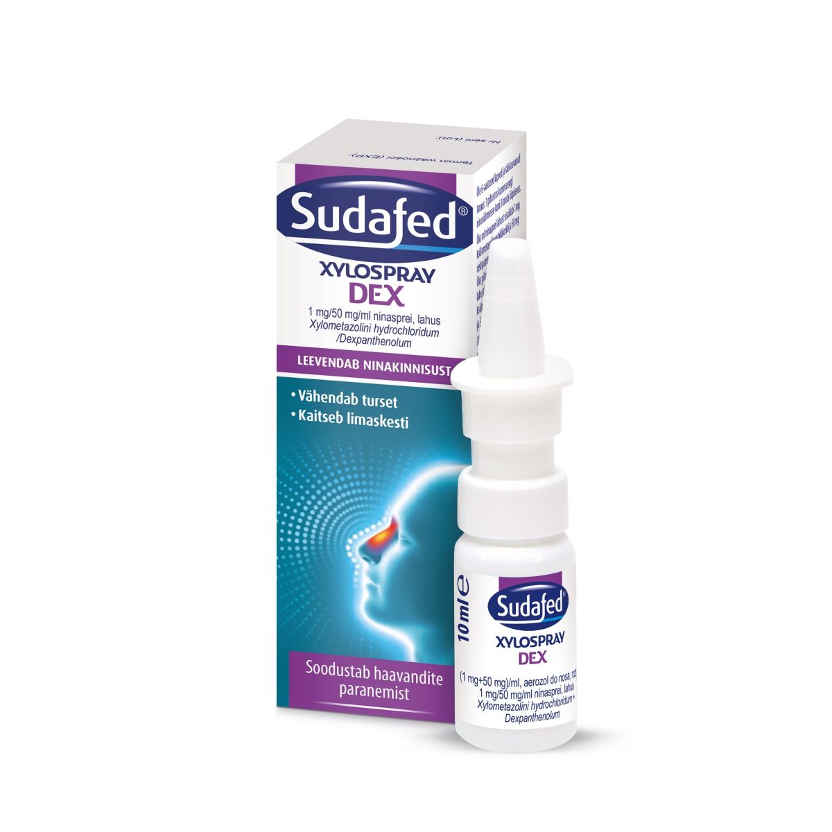 SUDAFED XYLOSPRAY DEX NINASPREI 1MG+50MG/ML 10ML - Product Image