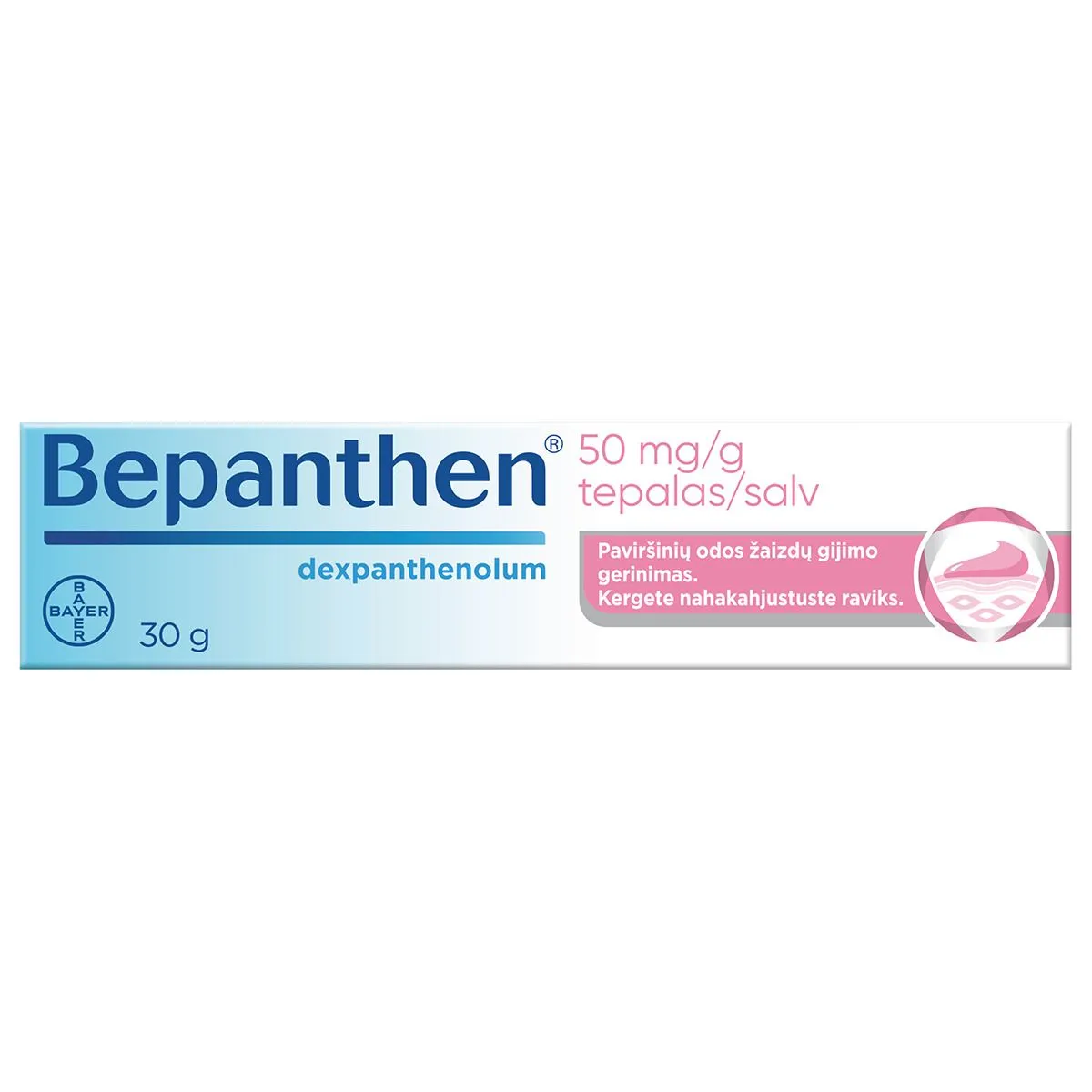 BEPANTHEN SALV 50MG/G 30G - Product Image