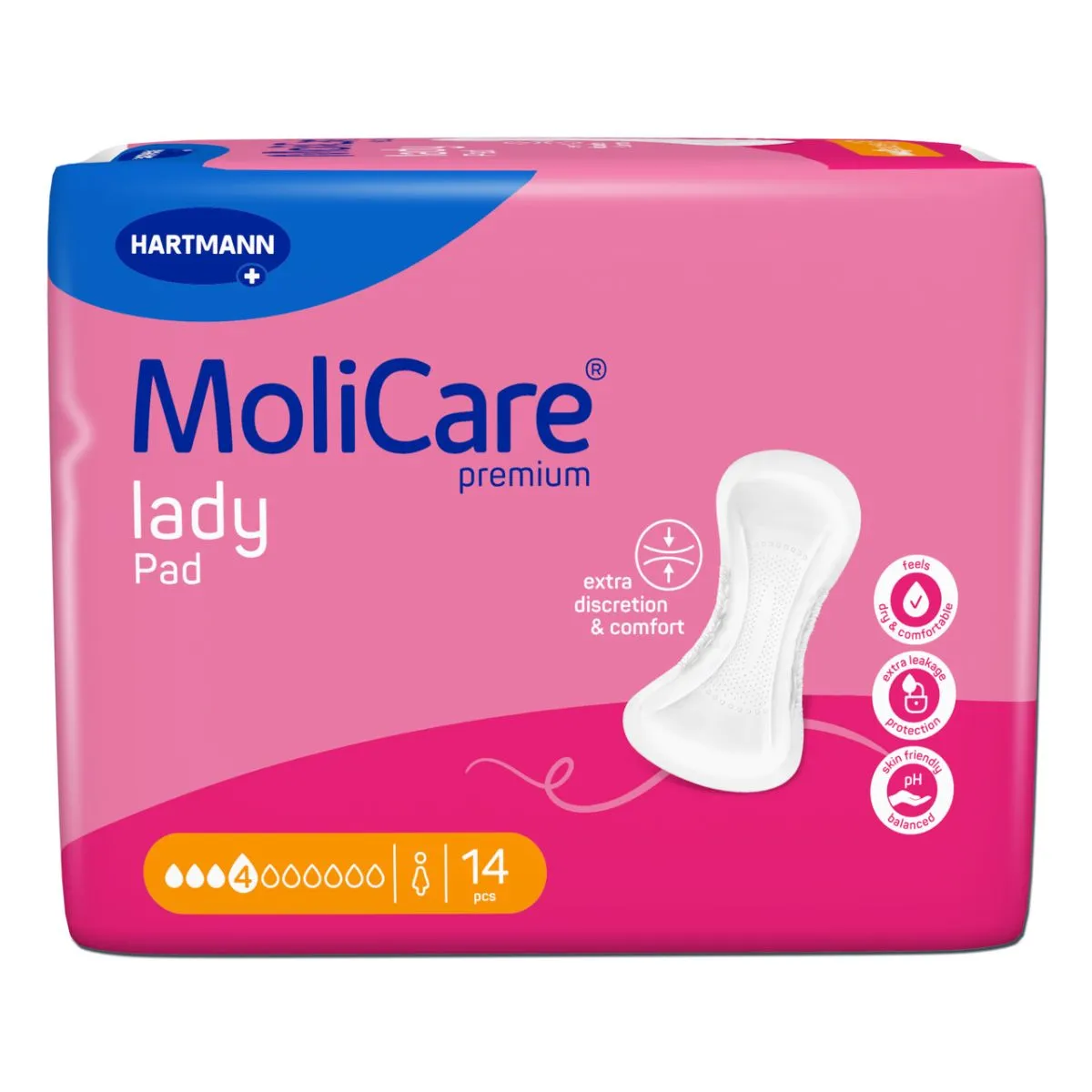 MOLICARE PAD LADY 4 TILKA N14 - Product Image
