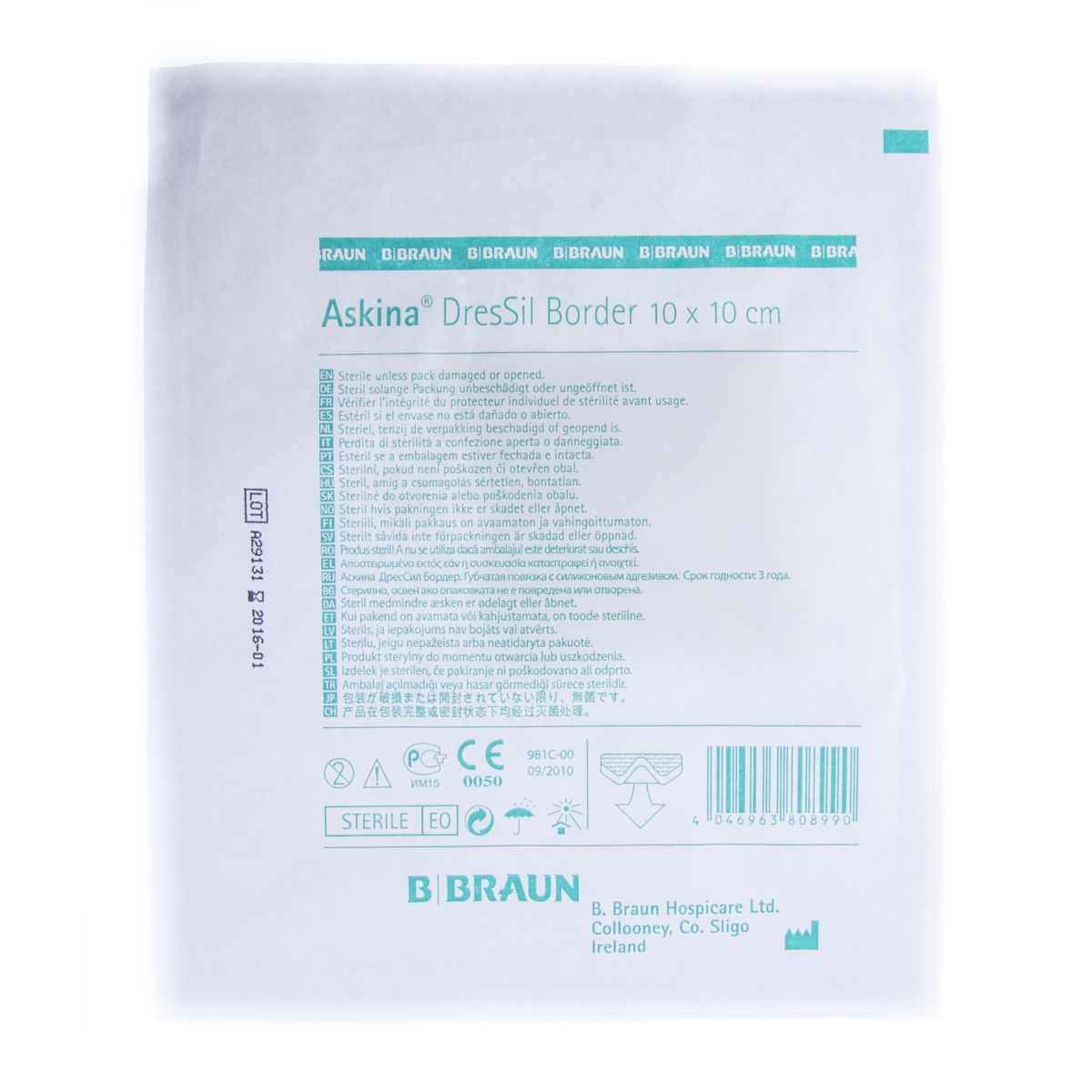 ASKINA DRESSIL BORDER HAAVASIDE 10CMX10CM - Product Image