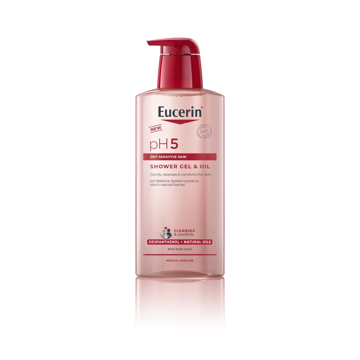 EUCERIN PH-5 DUSHIGEEL-ÕLI 400ML - Product Image