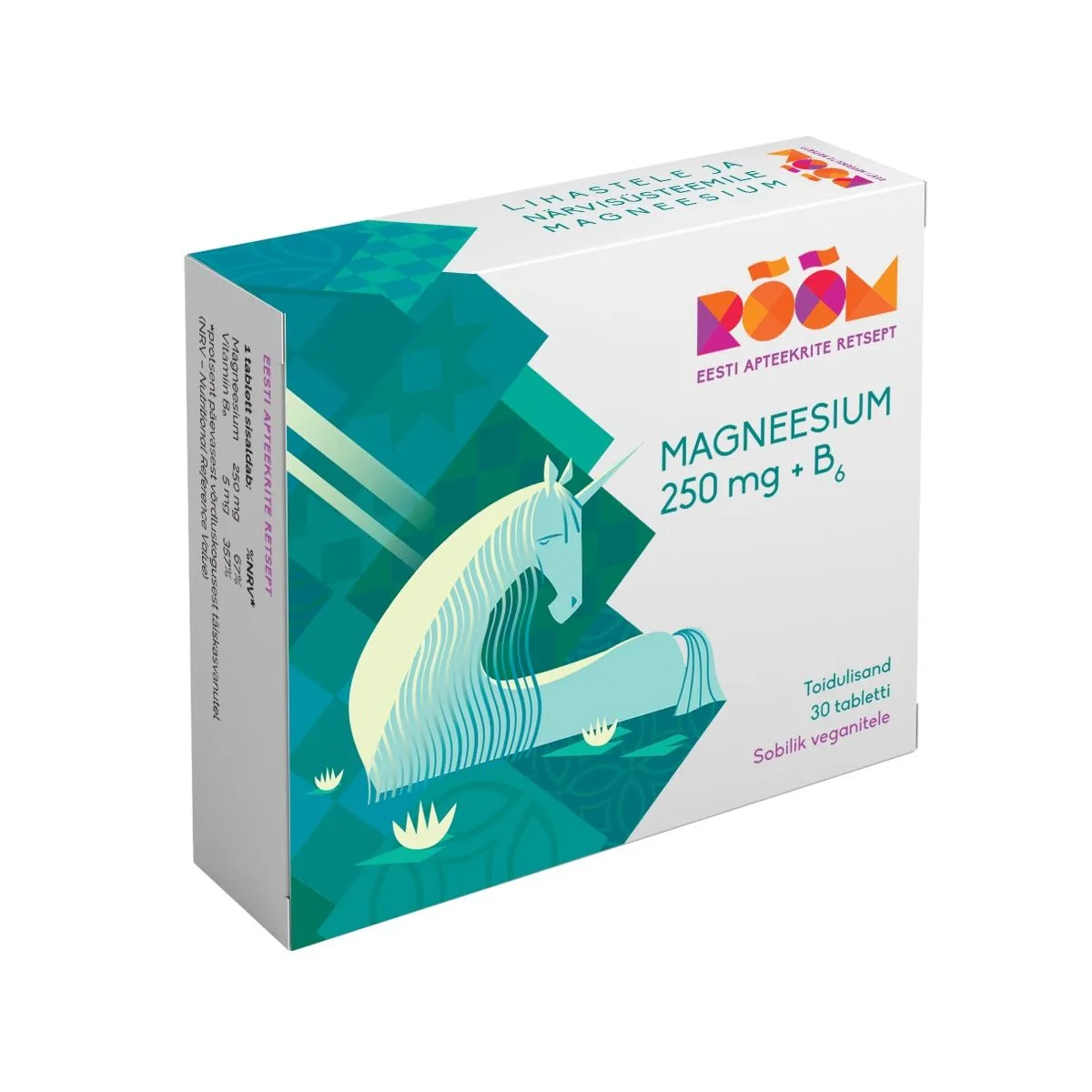 RÕÕM MAGNEESIUM 250MG TBL N30 - Product Image
