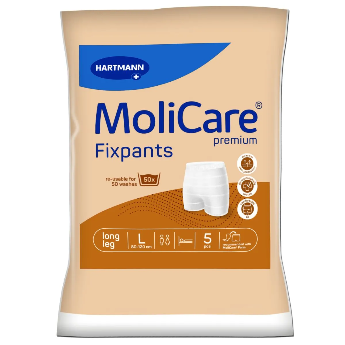 MOLICARE FIXPANTS LONG LEG L N5 - Product Image