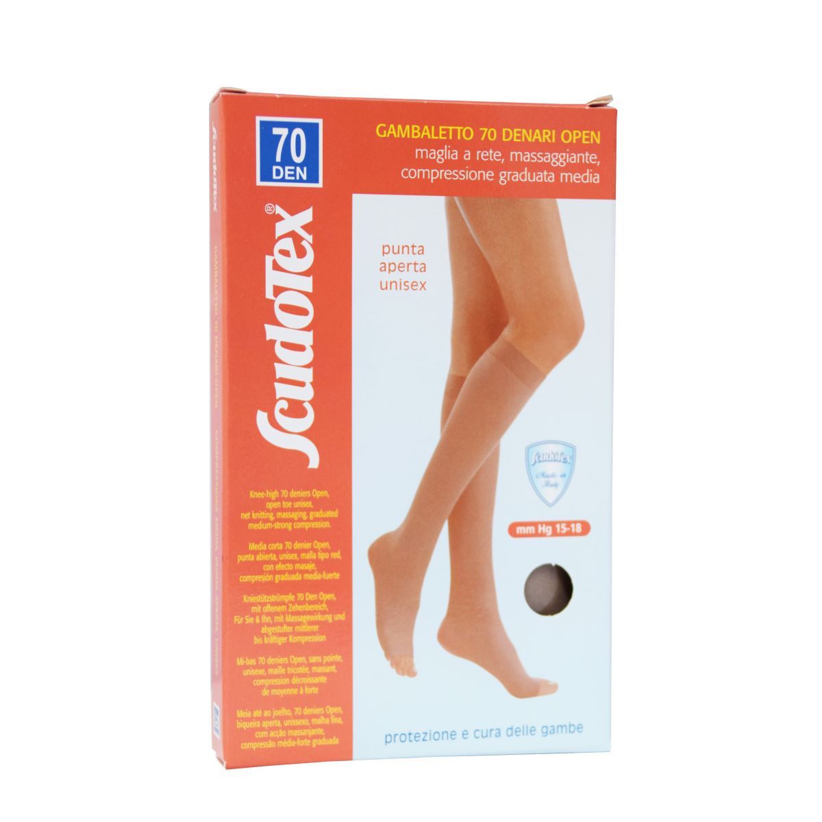 SCUDOTEX PÕLVIKUD AVATUD VARBAOSA 70DEN T3 NATURE - Product Image