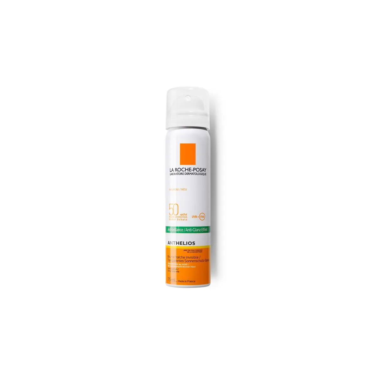 LA ROCHE-POSAY ANTHELIOS NÄHTAMATU LÄIKEVASTANE SPREI NÄOLE SPF50 75ML - Product Image