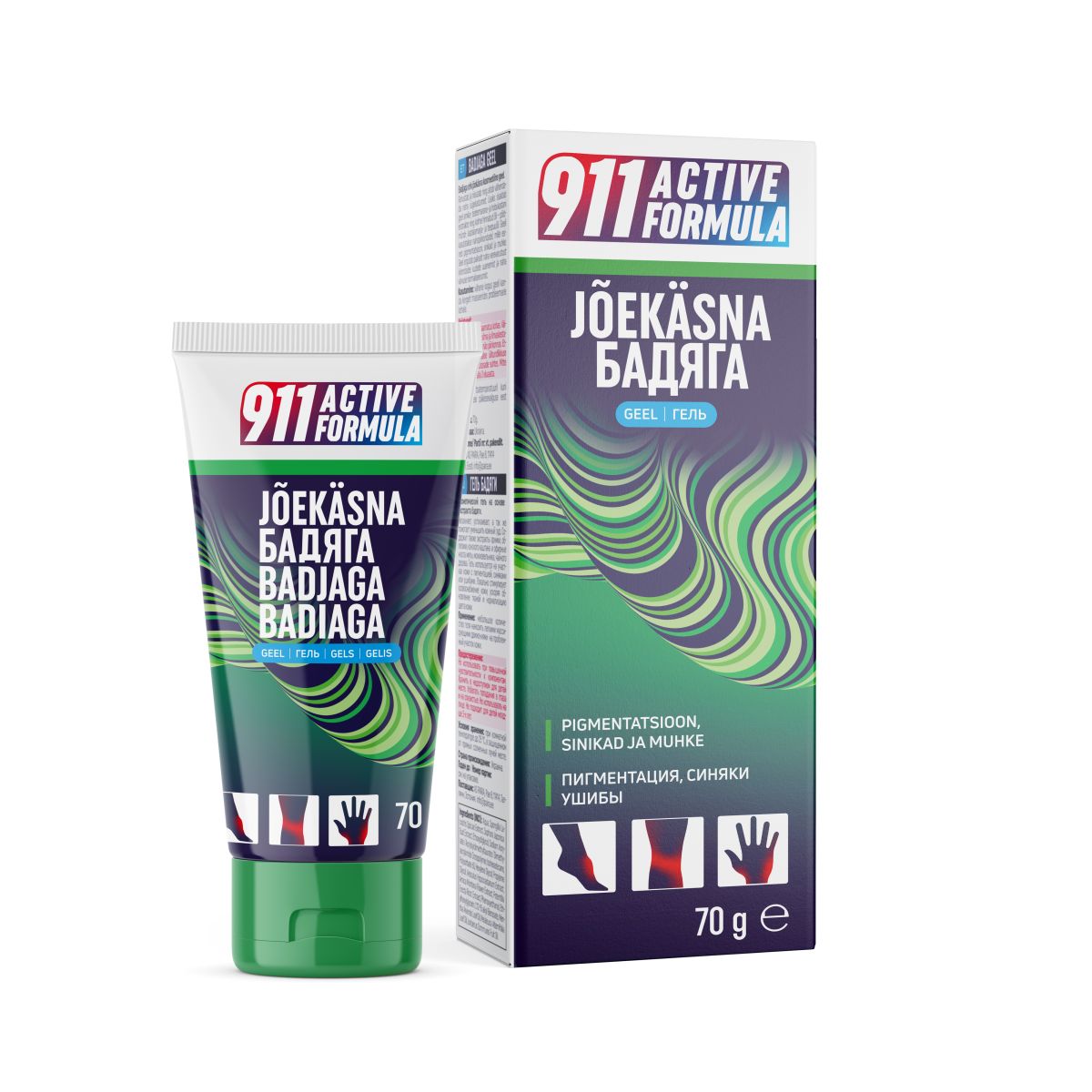 911 JÕEKÄSNA GEEL 70G - Product Image