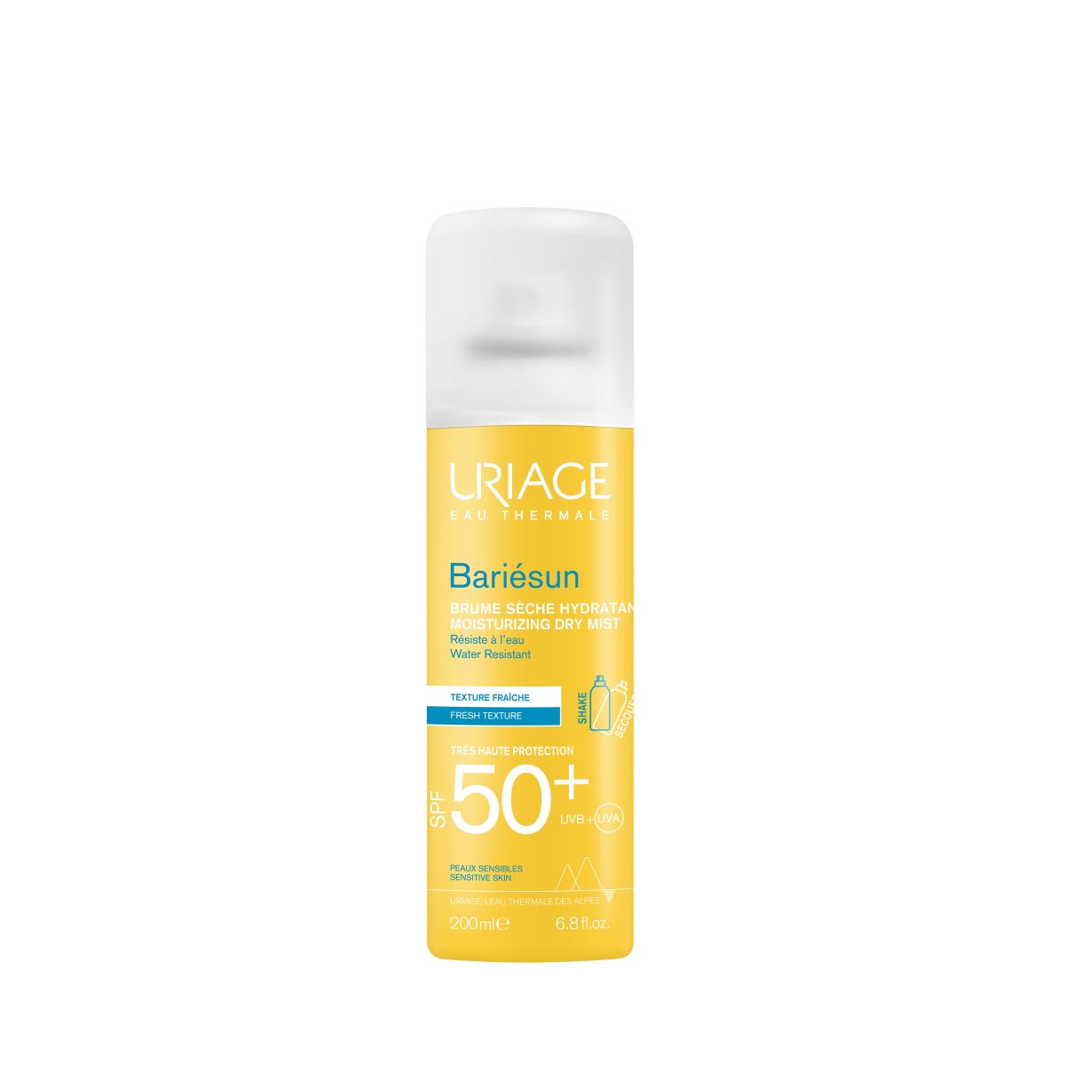 URIAGE BARIESUN PÄIKESEKAITSESPREI SPF50 200ML - Product Image