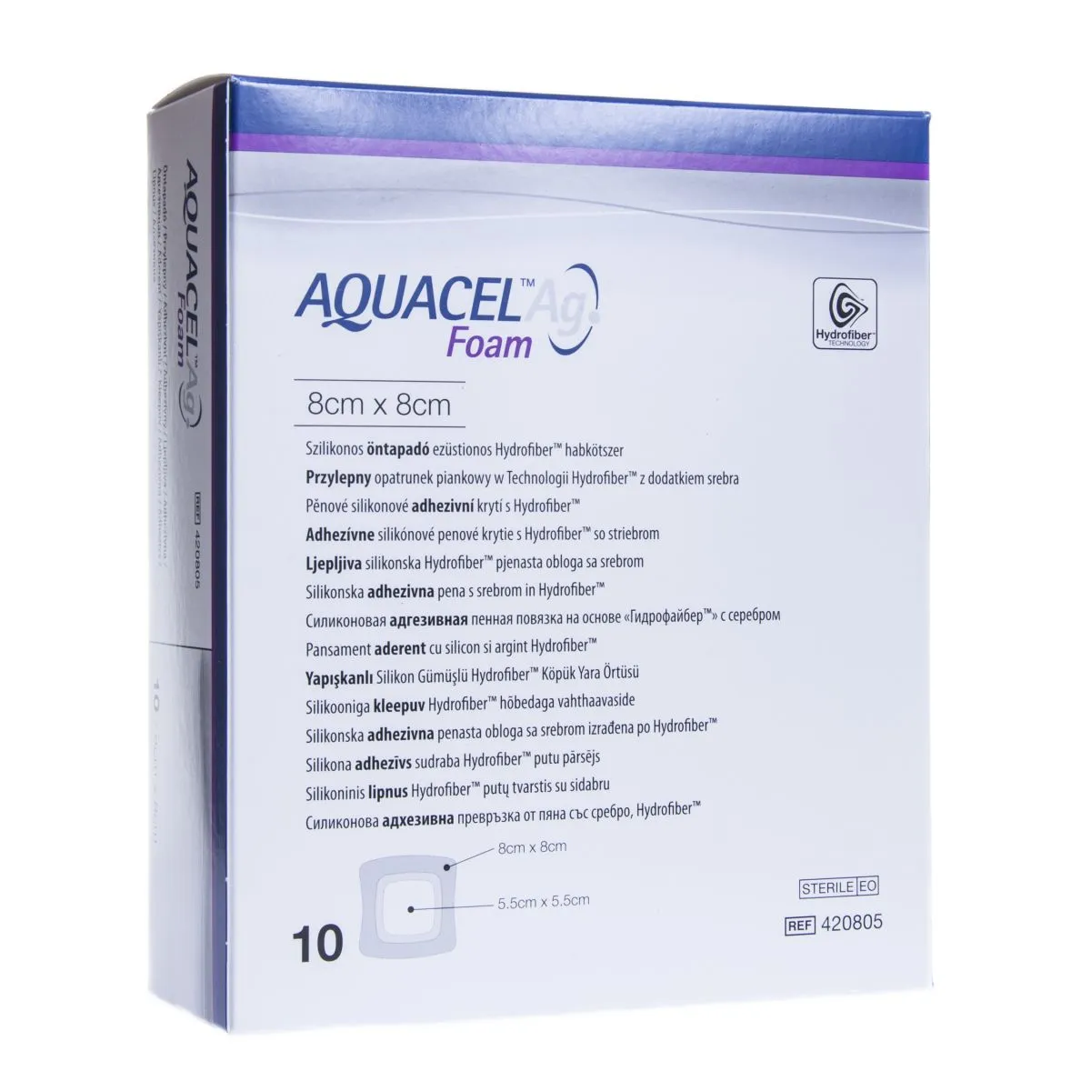 AQUACEL AG FOAM KLEEP HAAVASIDE 8CMX8CM N10 - Product Image