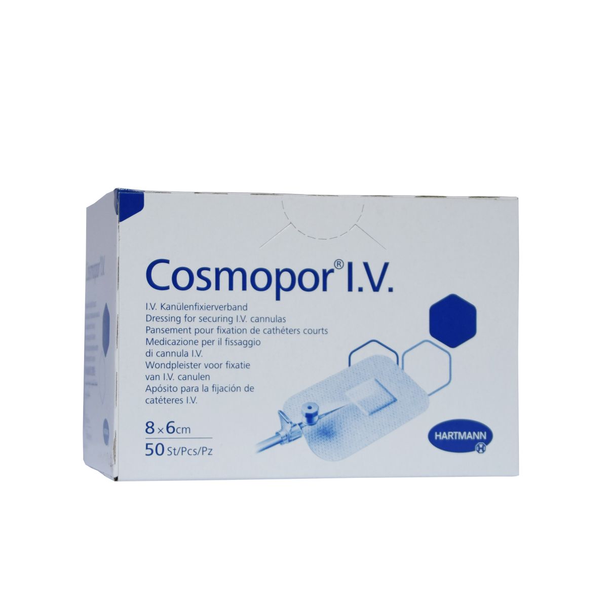 COSMOPOR I.V KANÜÜLIPLAASTER 8X6CM N50 - Product Image