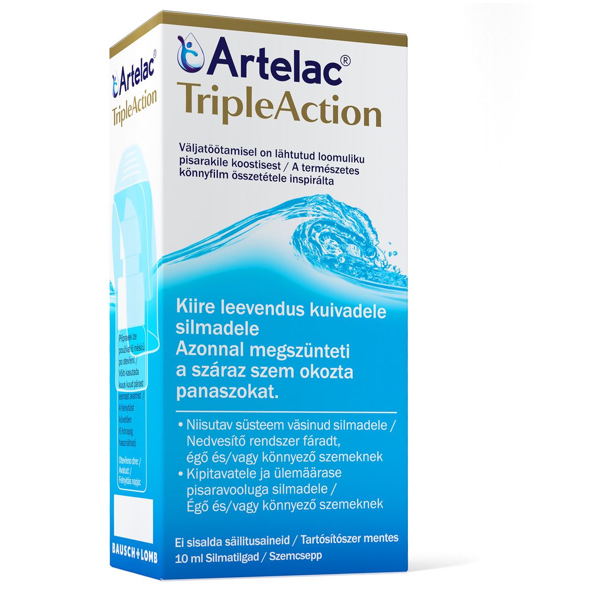 ARTELAC TRIPLEACTION SILMATILGAD 10ML - Product Image