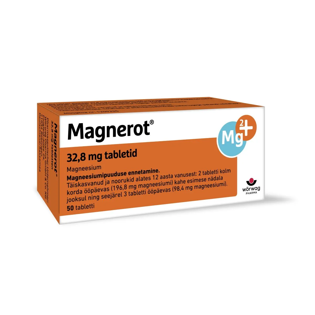 MAGNEROT TBL 32,8MG N50 - Product Image