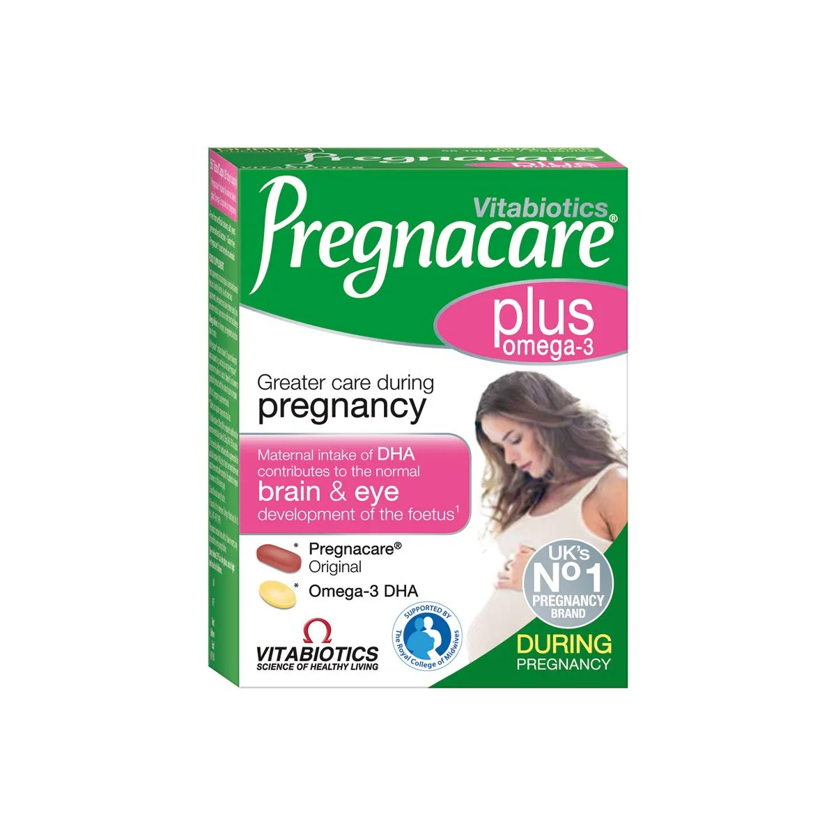 PREGNACARE PLUS OMEGA-3 DUAL PACK N28X2 - Product Image