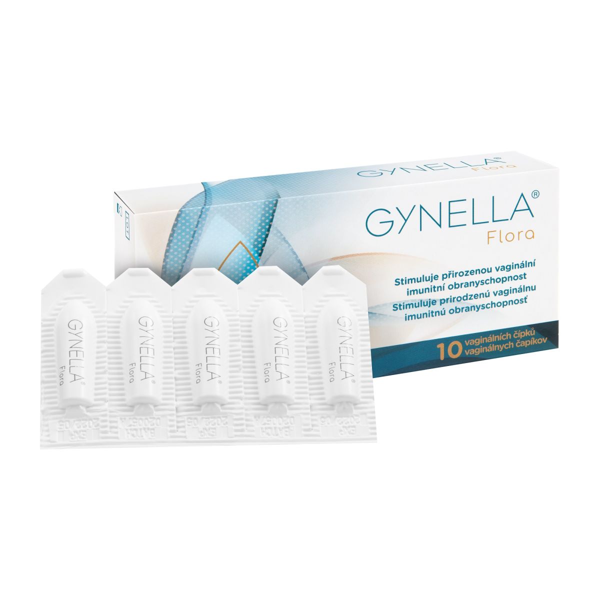 GYNELLA FLORA VAGINAALSED SUPOSIIDID N10 - Product Image