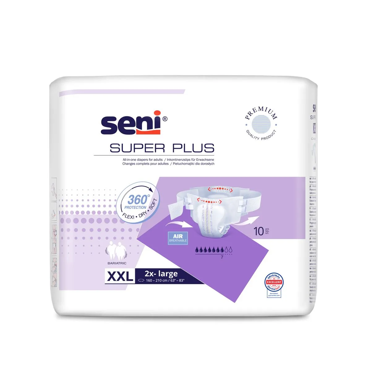 SENI SUPER PLUS PÜKSMÄHKMED XXL 3200ML N10 - Product Image