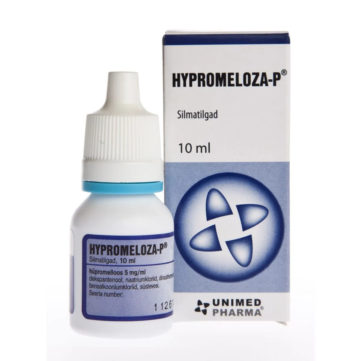 HYPROMELOZA-P GTT OPHTH 5MG/ML 10ML - Product Image