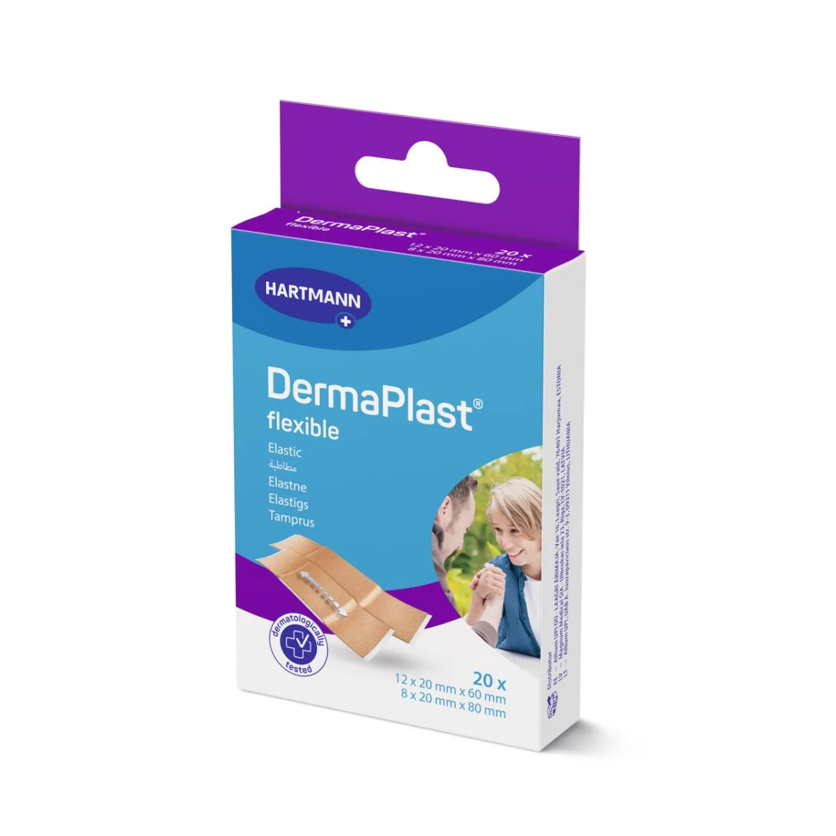 DERMAPLAST PLAASTRID FLEXIBLE N20 (2 SUURUST) - Product Image