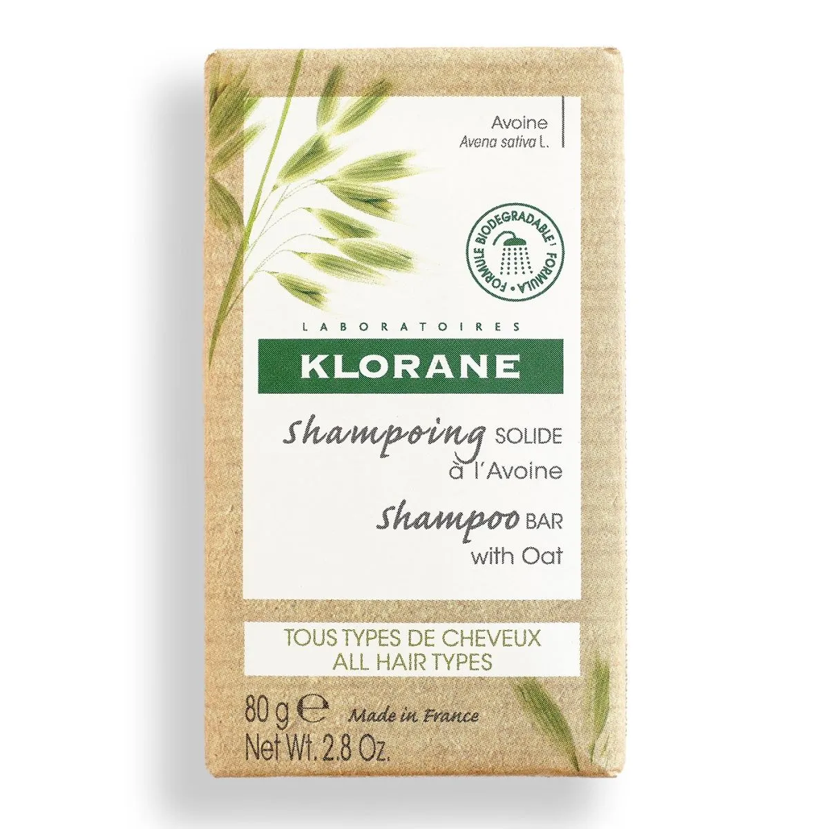 KLORANE TAHKE SHAMPOON KAERAPIIMAGA 80GR - Product Image