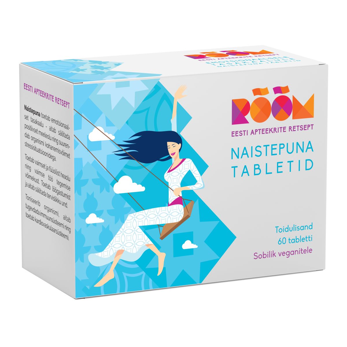 RÕÕM NAISTEPUNA TABLETID N60 - Product Image