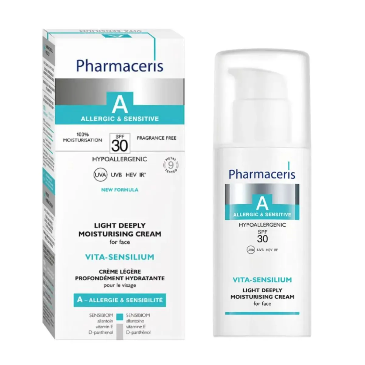 PHARMACERIS A VITA-SENSILIUM NÄOKREEM NIISUTAV SPF30 50ML - Product Image