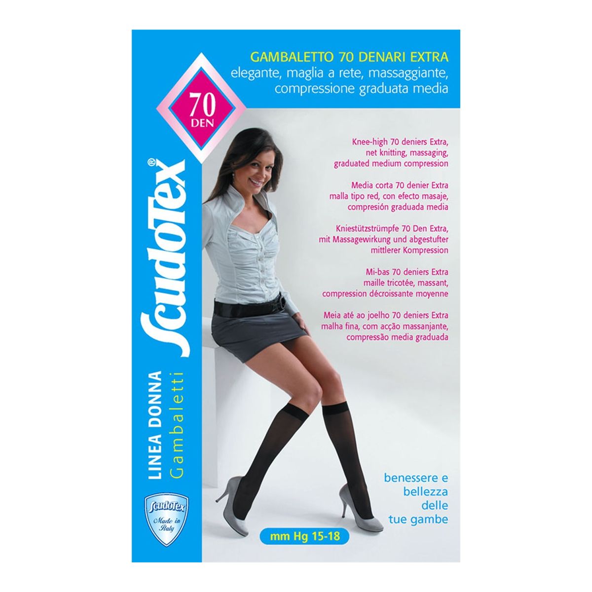 SCUDOTEX PÕLVIKUD 70DEN T2 SKIN - Product Image