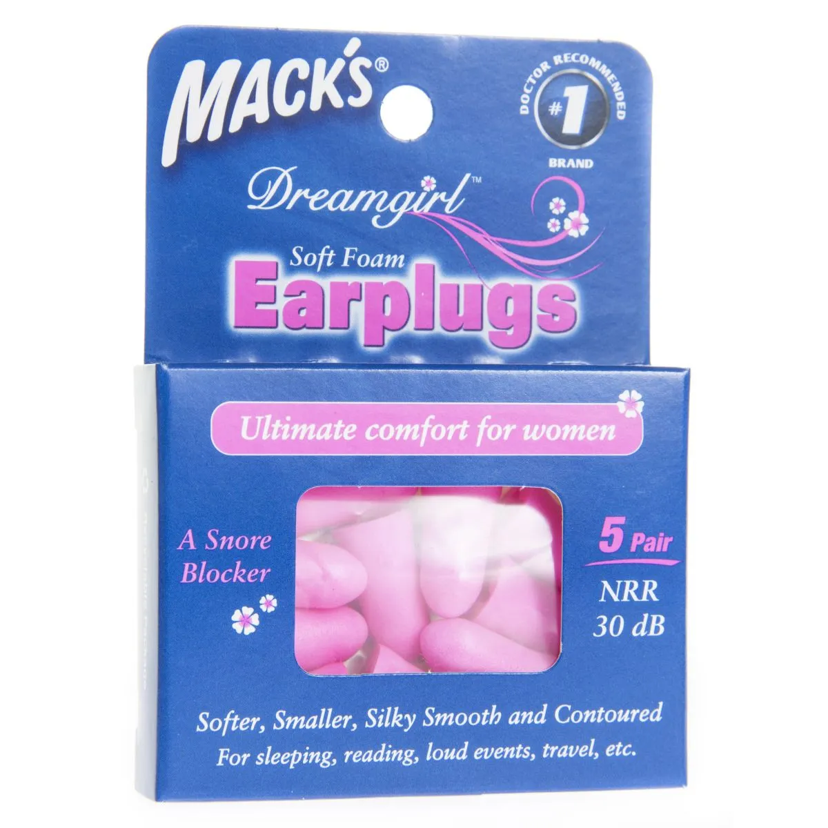 KÕRVATROPID MACK'S PEHMEST VAHUST DREAMGIRL N10  5 PAARI - Product Image