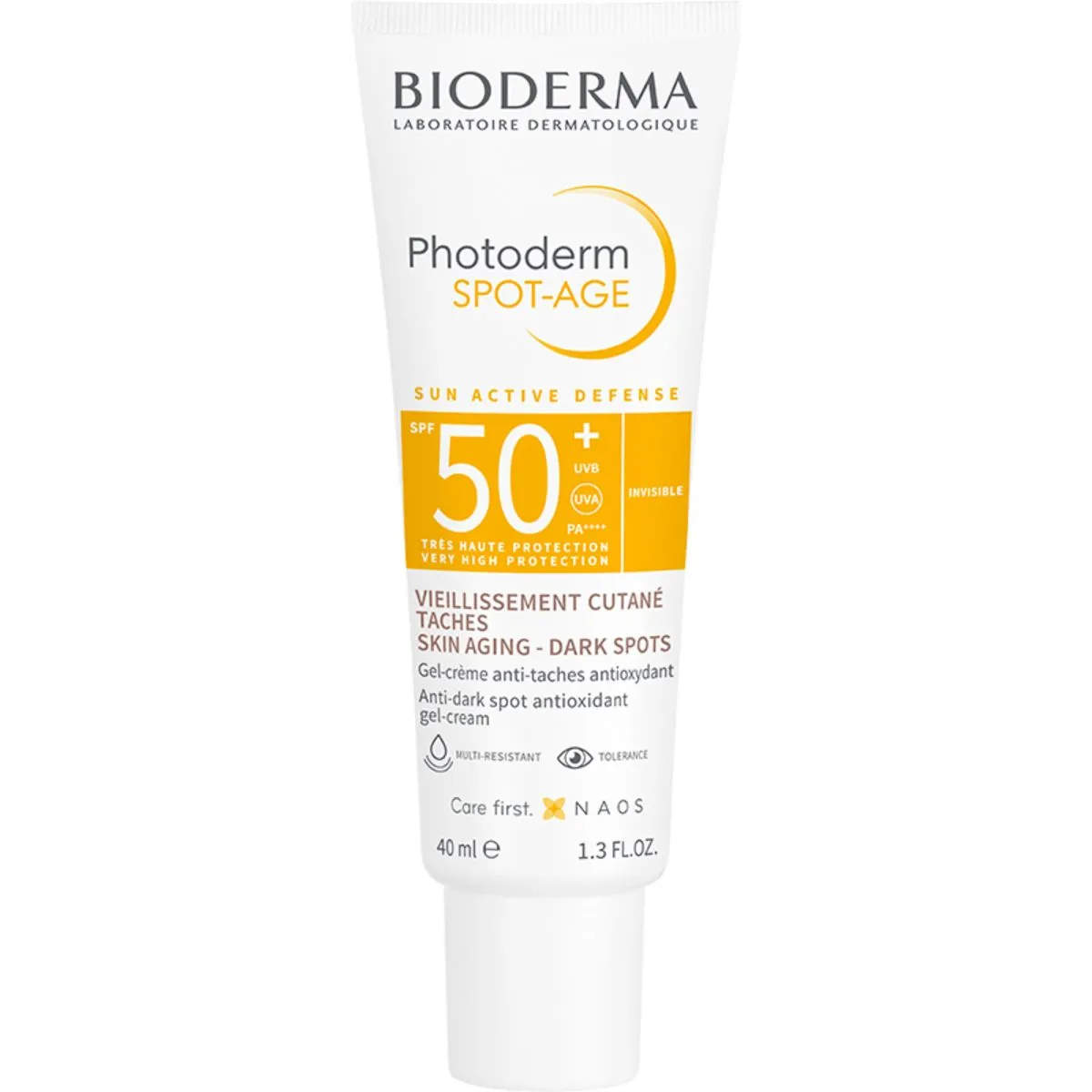 BIODERMA PHOTODERM PÄIKSEKAITSEKREEM SPOT-AGE SPF50+ 40ML - Product Image