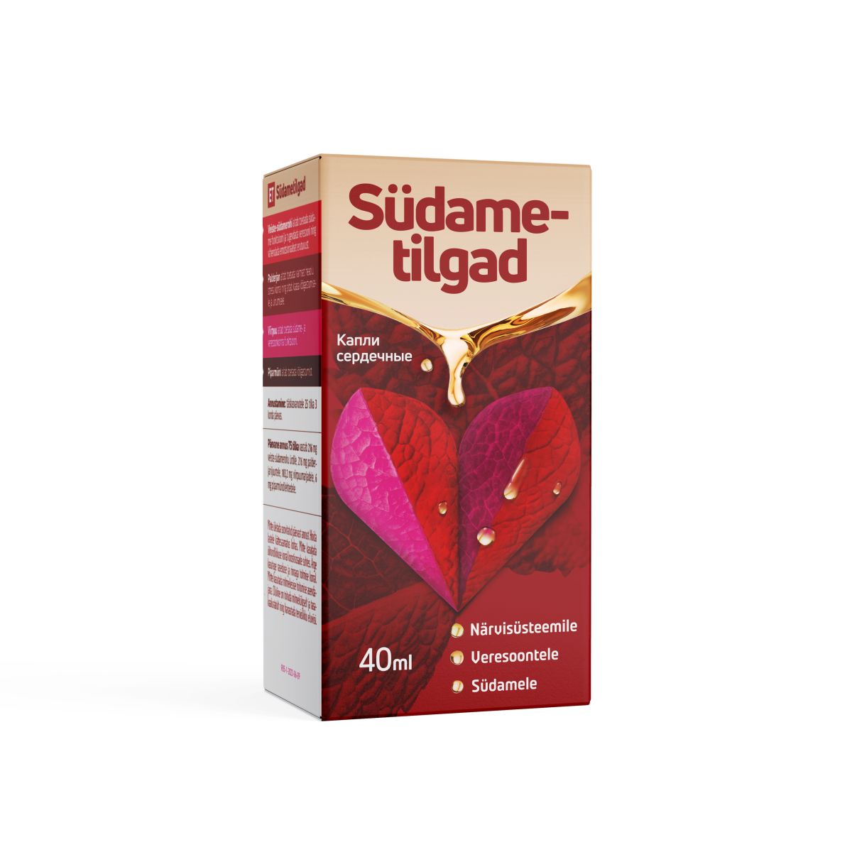 SÜDAMETILGAD 40ML - Product Image