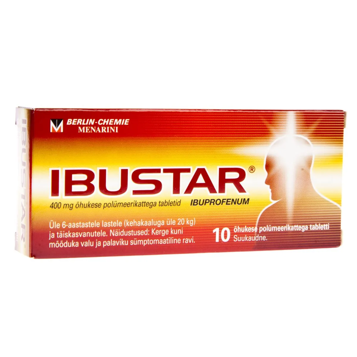 IBUSTAR TBL 400MG N10 - Product Image