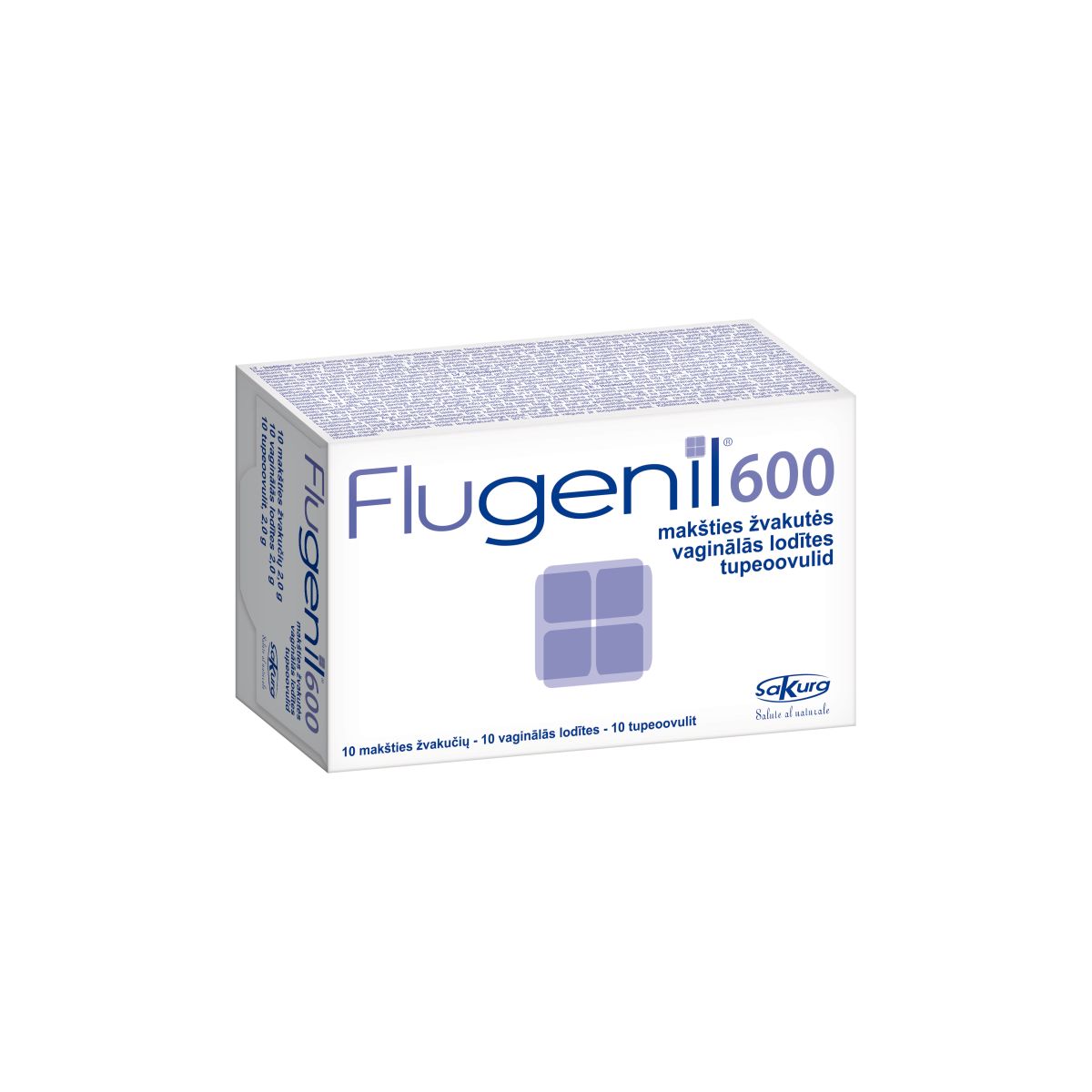 FLUGENIL 600 TUPEOOVULID N10 - Product Image