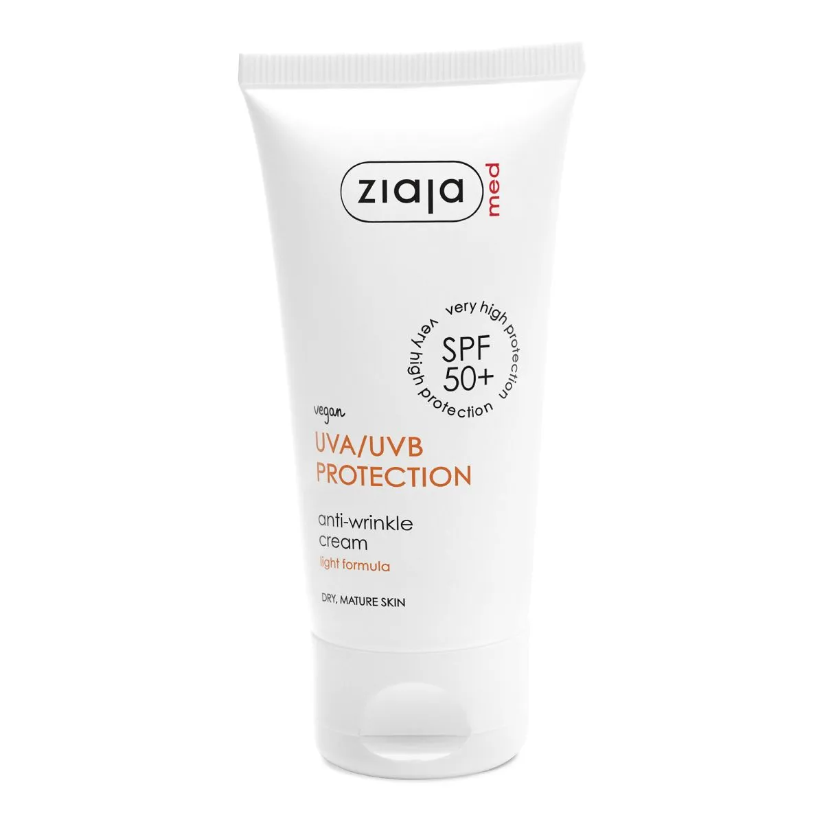 ZIAJA MED PÄEVAKREEM KUIVALE NAHALE SPF50+ 50ML - Product Image