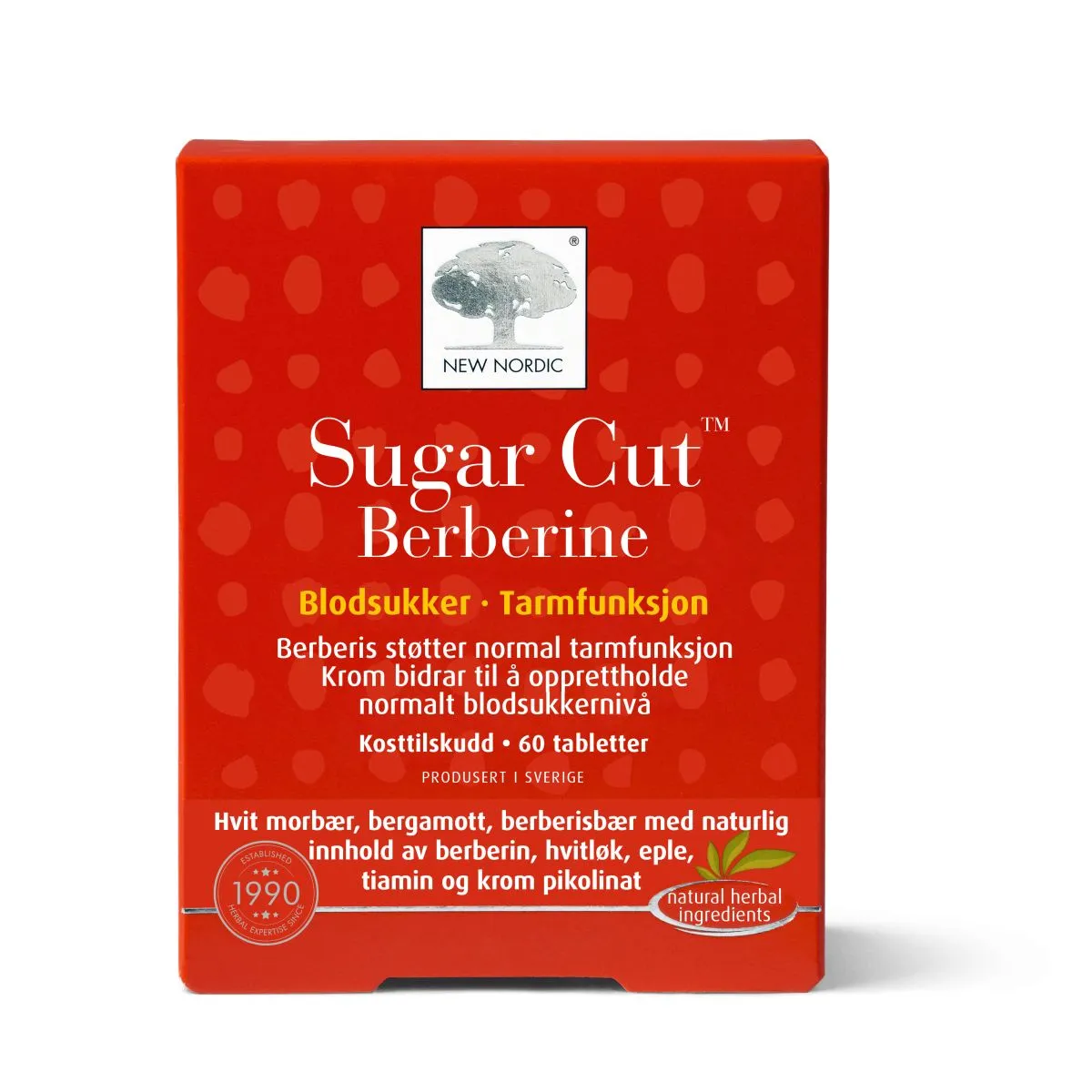NEW NORDIC SUGAR CUT BERBERINE N60 - Product Image
