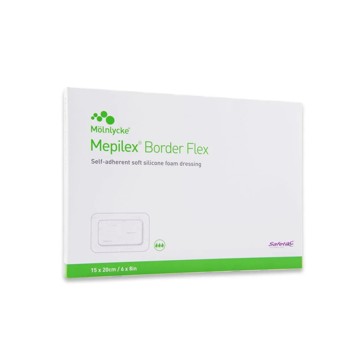 MEPILEX BORDER FLEX 15X20CM N5 STER - Product Image