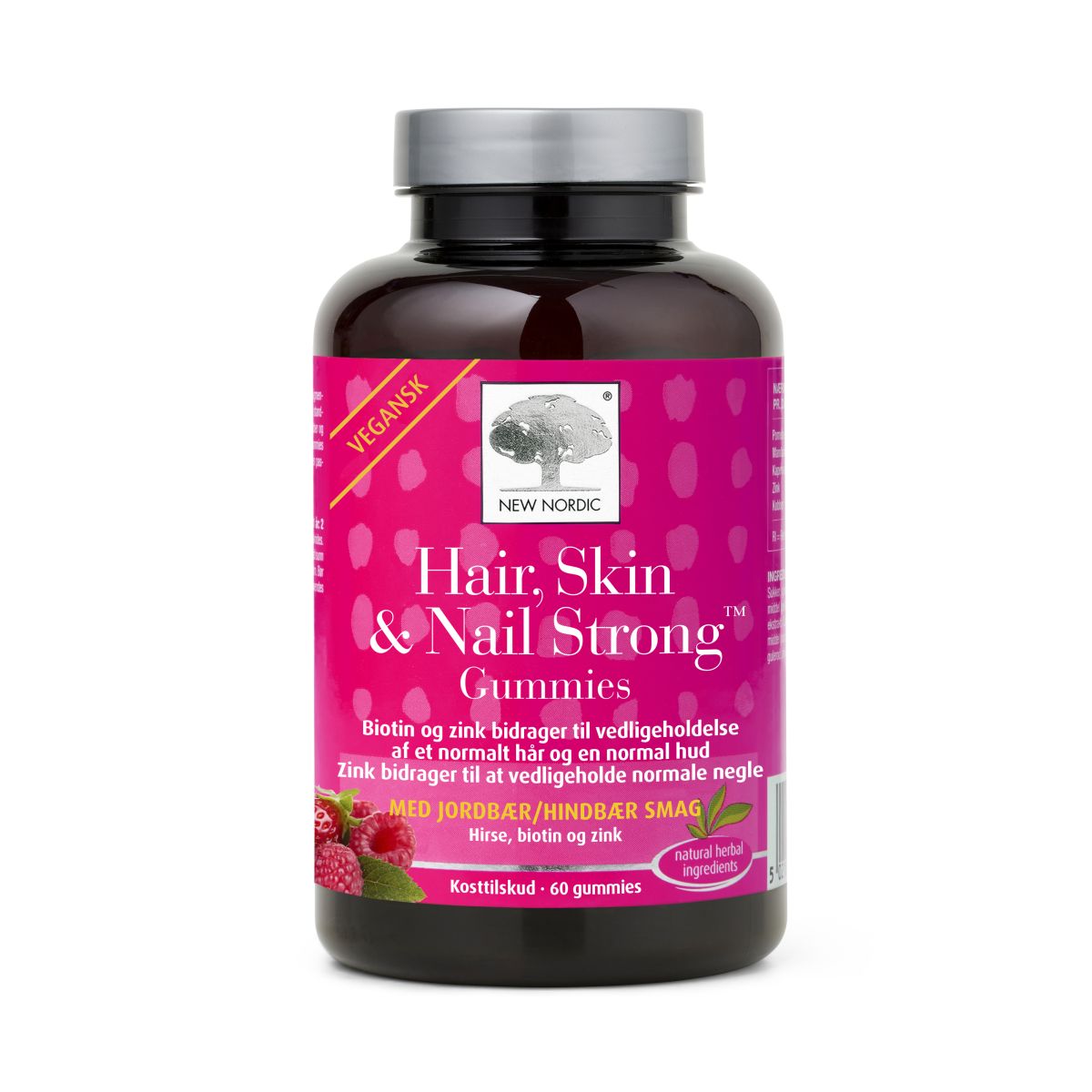 NEW NORDIC HAIR, SKIN & NAIL STRONG GUMMIES N60 - Product Image