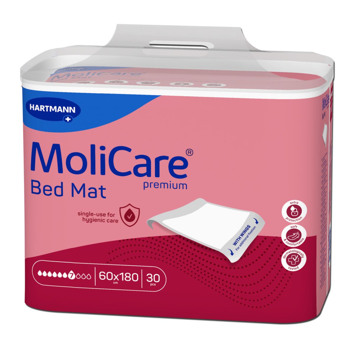 MOLICARE BED MAT 7 TILKA 60X180CM TIIBADEGA N30 - Product Image