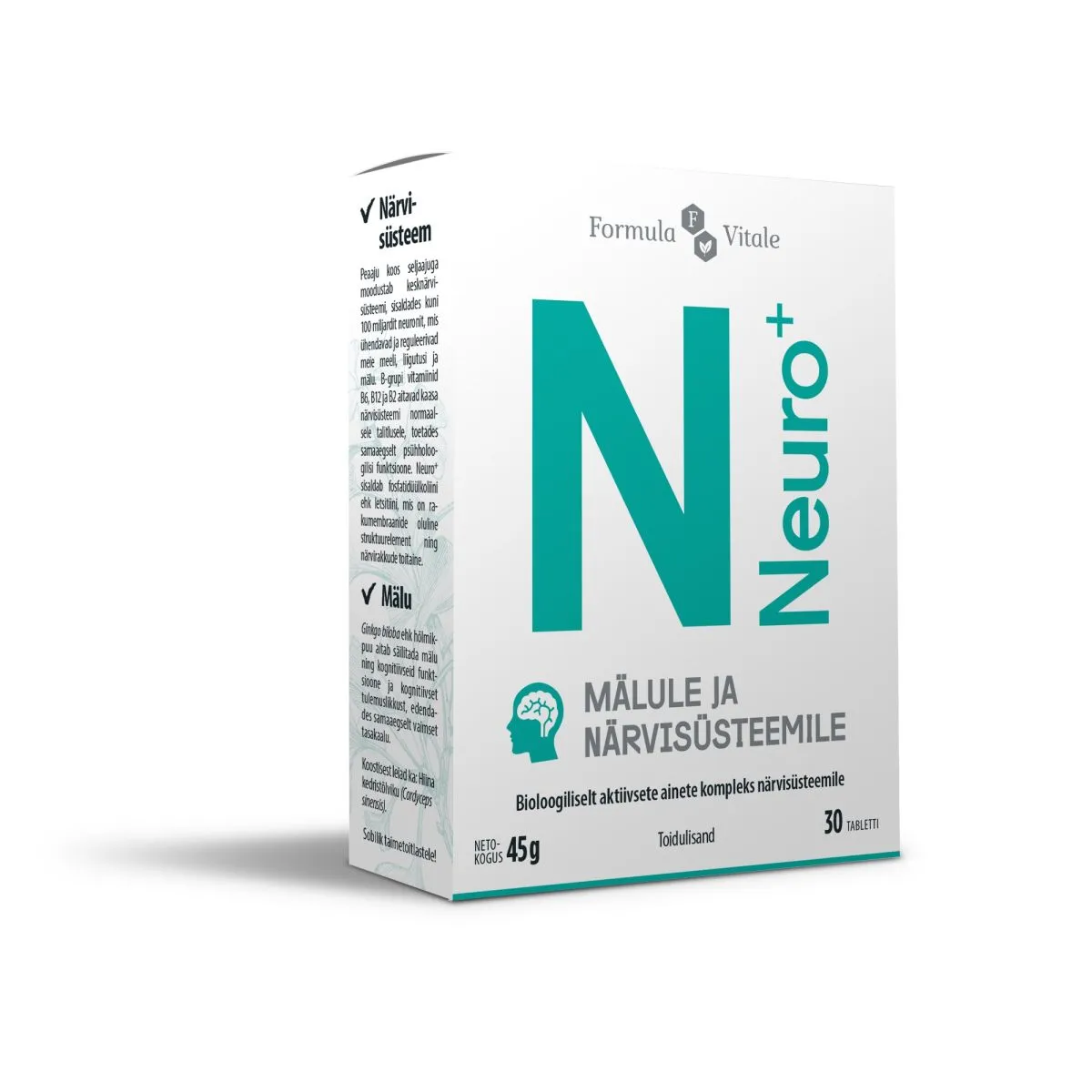 FORMULA VITALE NEURO+ TBL N30 - Product Image