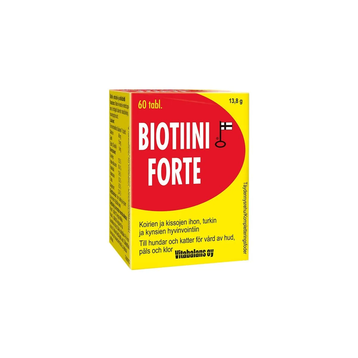 Vitabalans Biotiini forte tbl N60 - Product Image